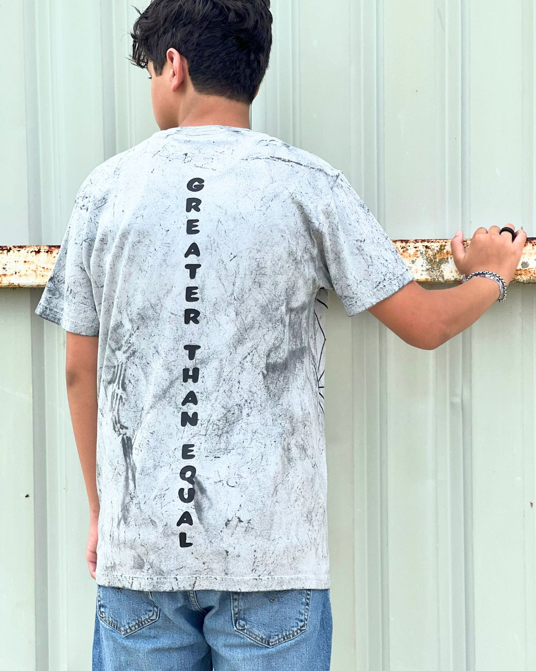 Young + Bold | Acid Wash Gray