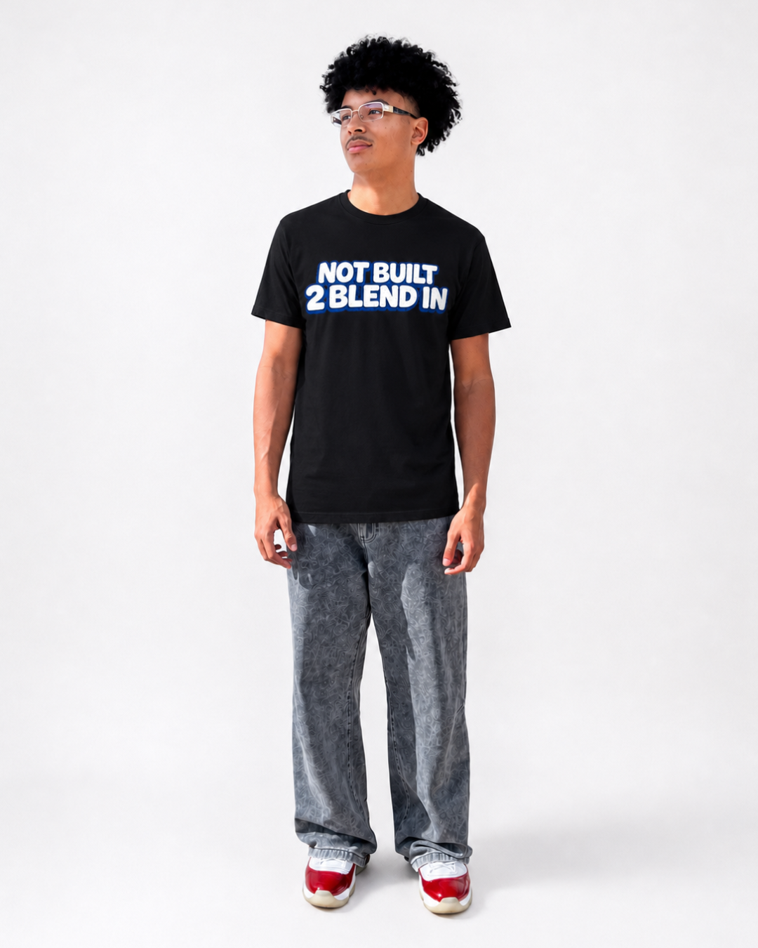 Not Built To Blend In | Black