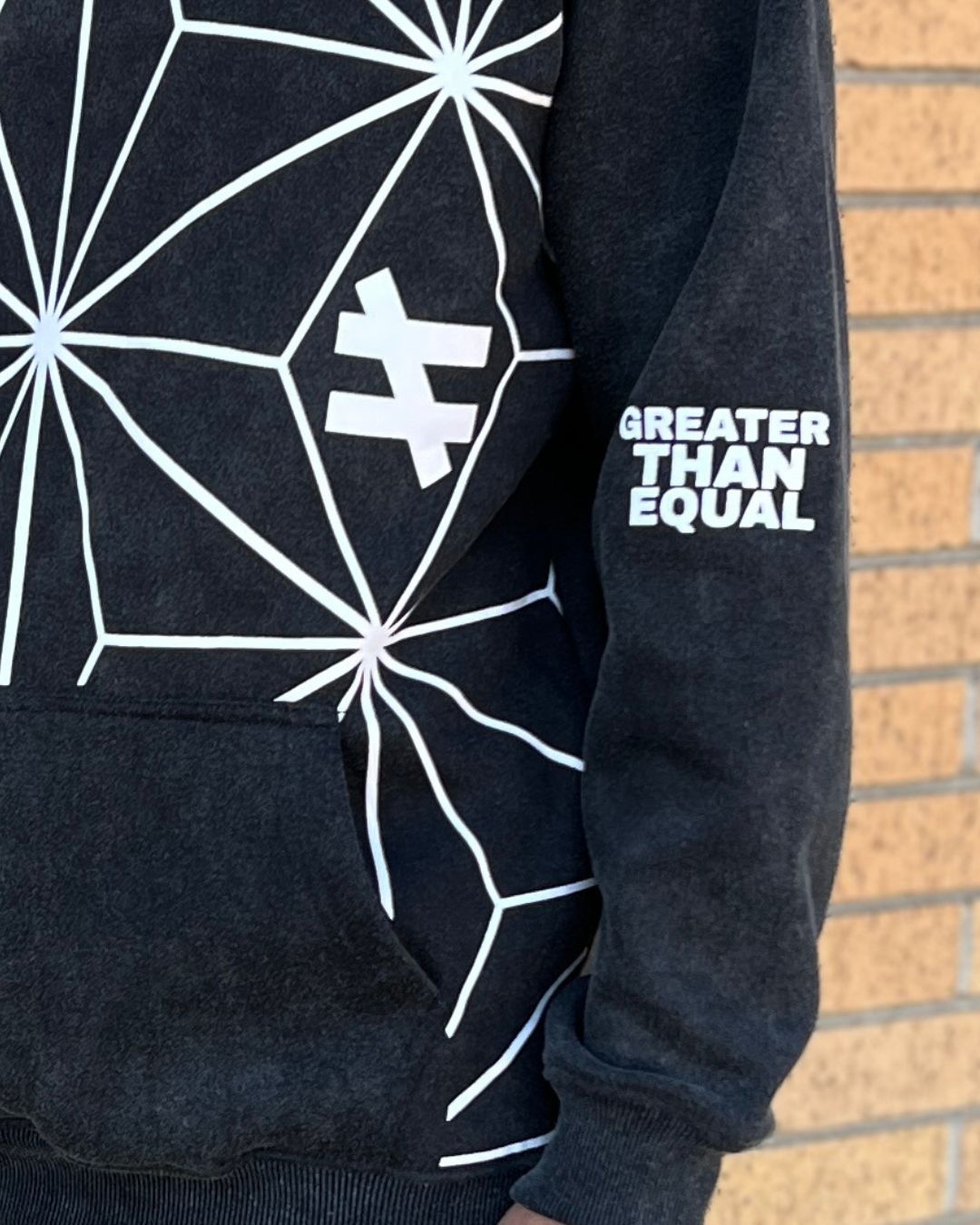 Young + Bold Hoodie | Acid Wash