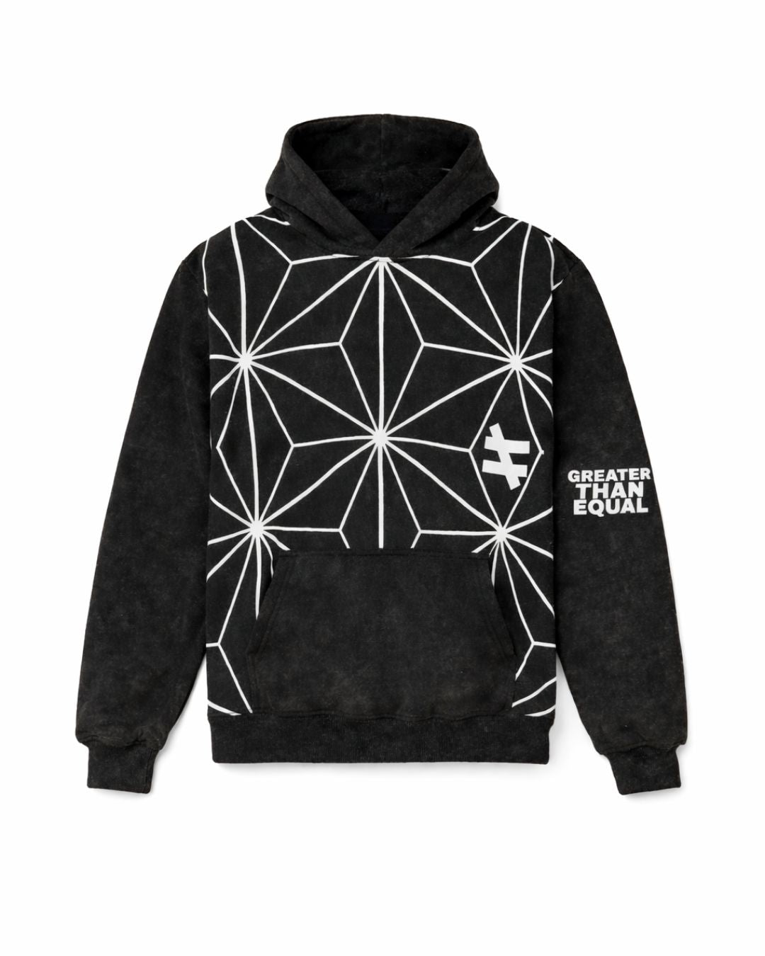 Young + Bold Hoodie | Acid Wash